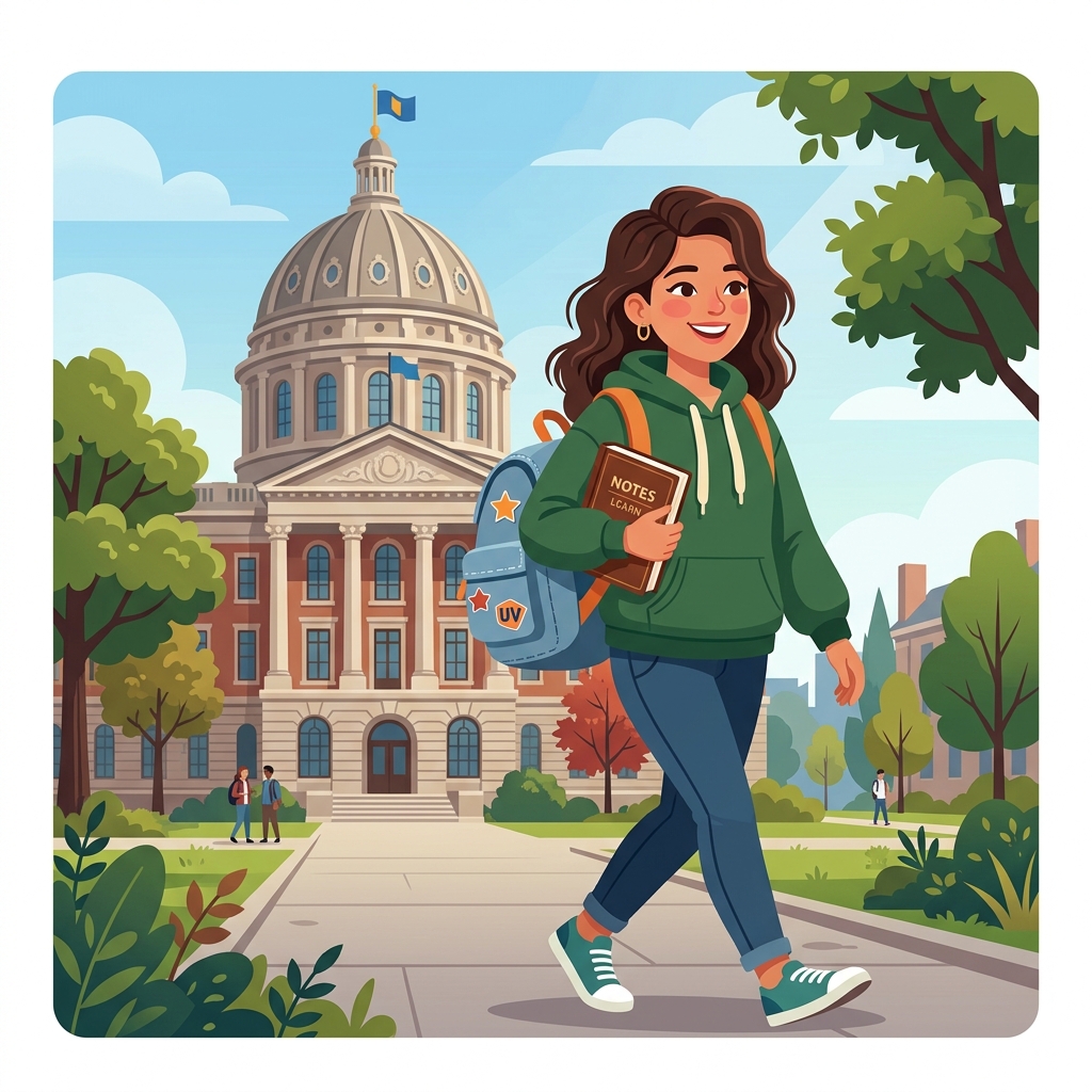 Estudiante buscando camino académico